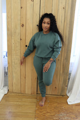 Scuba Jogger Set| Sage