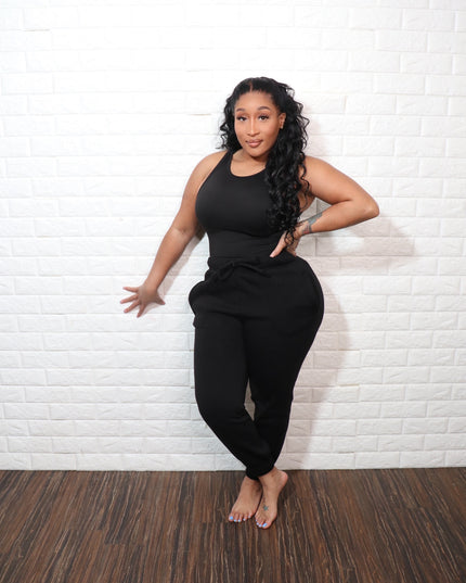 Jogger Sweat Set| black