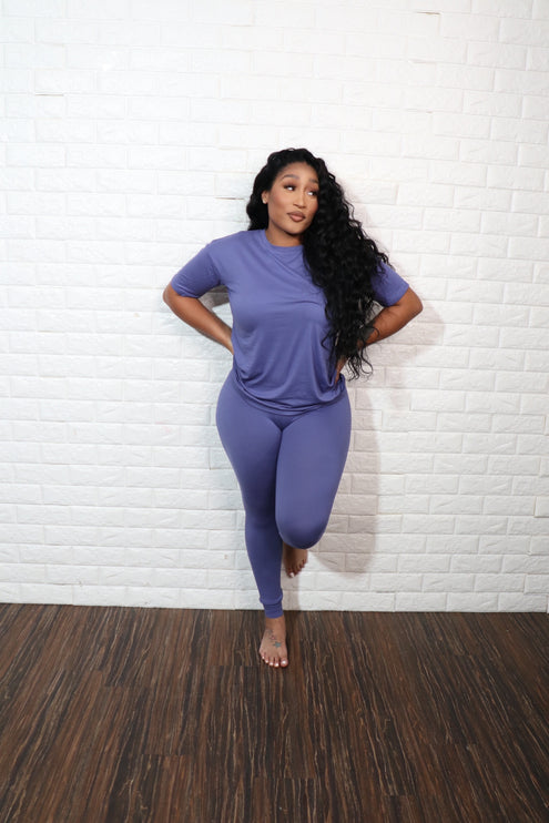 Short sleeve smooth like butter set| Marlin