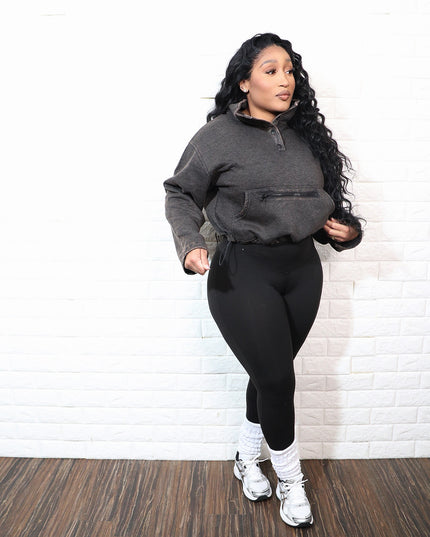 Hoodie & Legging set | Black