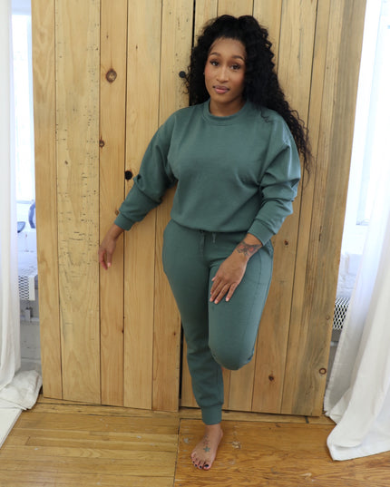 Scuba Jogger Set| Sage