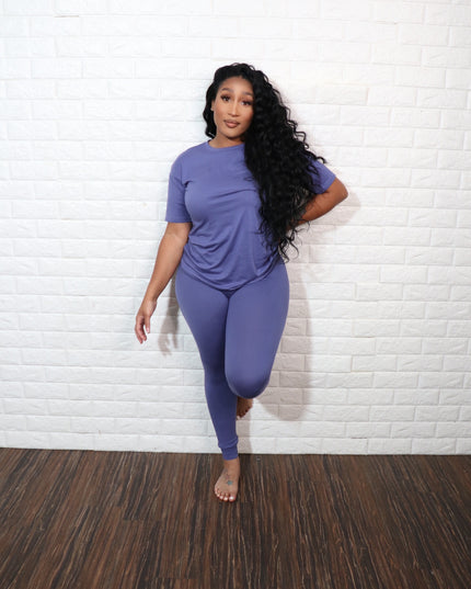 Short sleeve smooth like butter set| Marlin