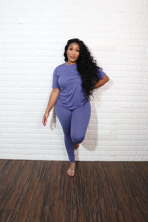 Short sleeve smooth like butter set| Marlin