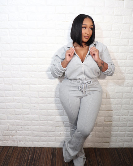 Luxe Track Suit| Grey