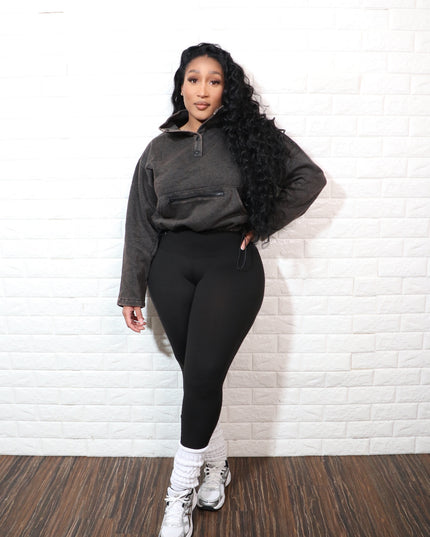 Hoodie & Legging set | Black