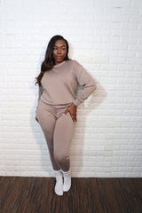 Scuba Jogger Set| Ash Mocha